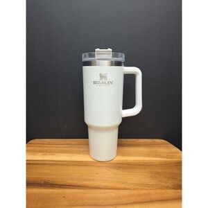 Stanley The Big Grip Travel Quencher Cup 40oz Brilliant White No Straw